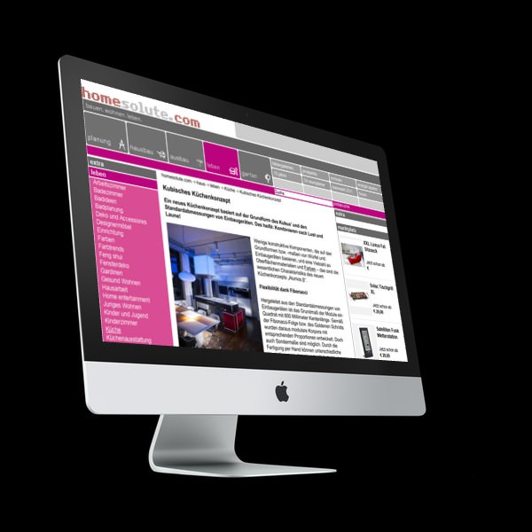 Sreenshot www.homesolute.com